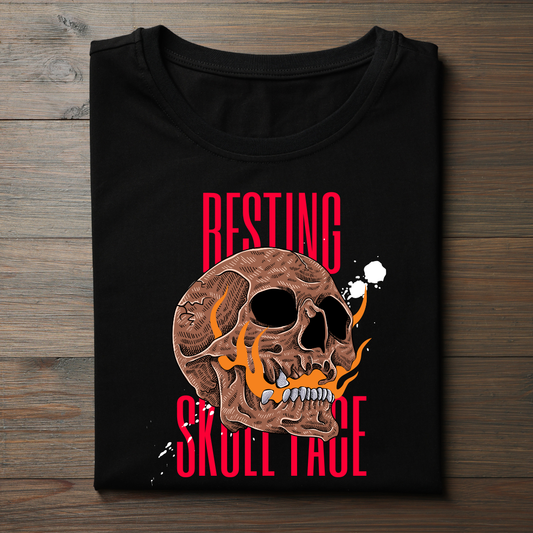 Resting Skull Face